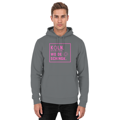 Wo de Sonn schingk - Köln Druck  - Basic Unisex Hoodie