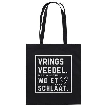 Vringsveedel Hätz Druck - Baumwolltasche