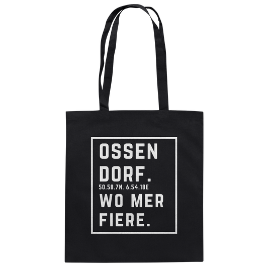 Ossendorf Fiere Druck - Baumwolltasche