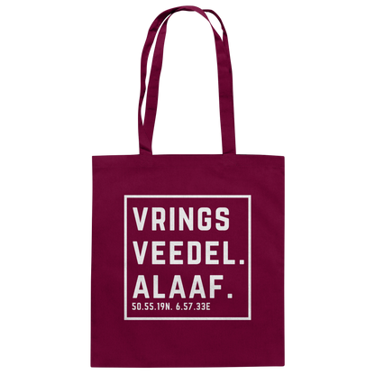 Vringsveedel Alaaf Druck - Baumwolltasche