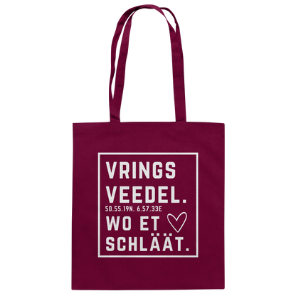 Vringsveedel Hätz Druck - Baumwolltasche