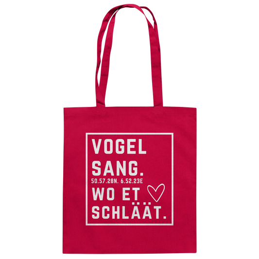 Vogelsang Hätz Druck - Baumwolltasche