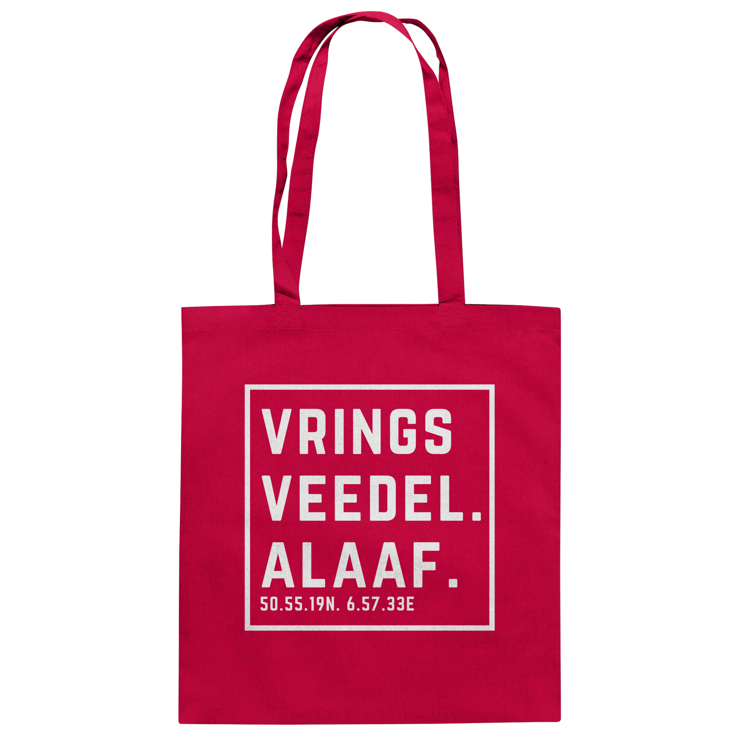 Vringsveedel Alaaf Druck - Baumwolltasche