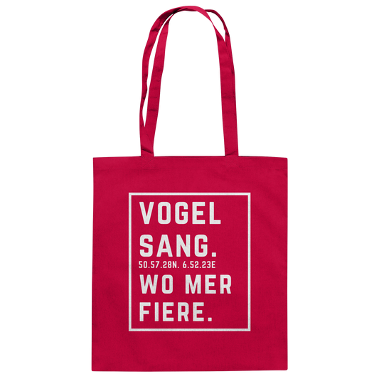 Vogelsang Fiere Druck - Baumwolltasche