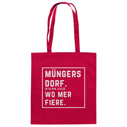 Müngersdorf Fiere Druck - Baumwolltasche