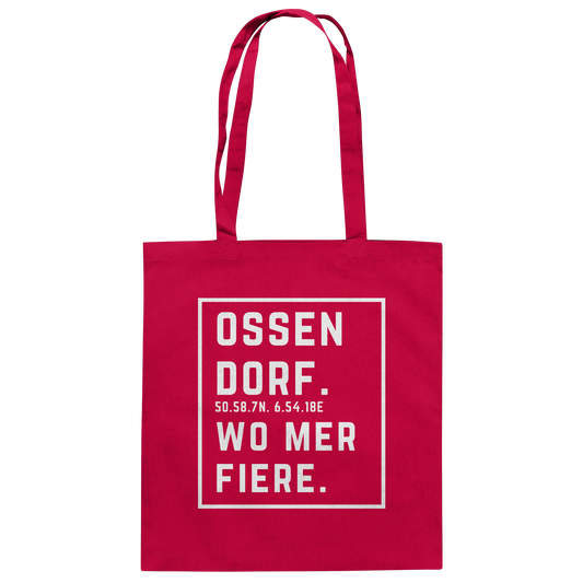 Ossendorf Fiere Druck - Baumwolltasche