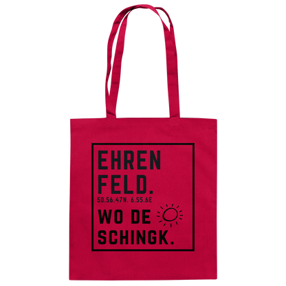 Wo de Sonn schingk - Ehrenfeld Druck - Accessoires - Baumwolltasche