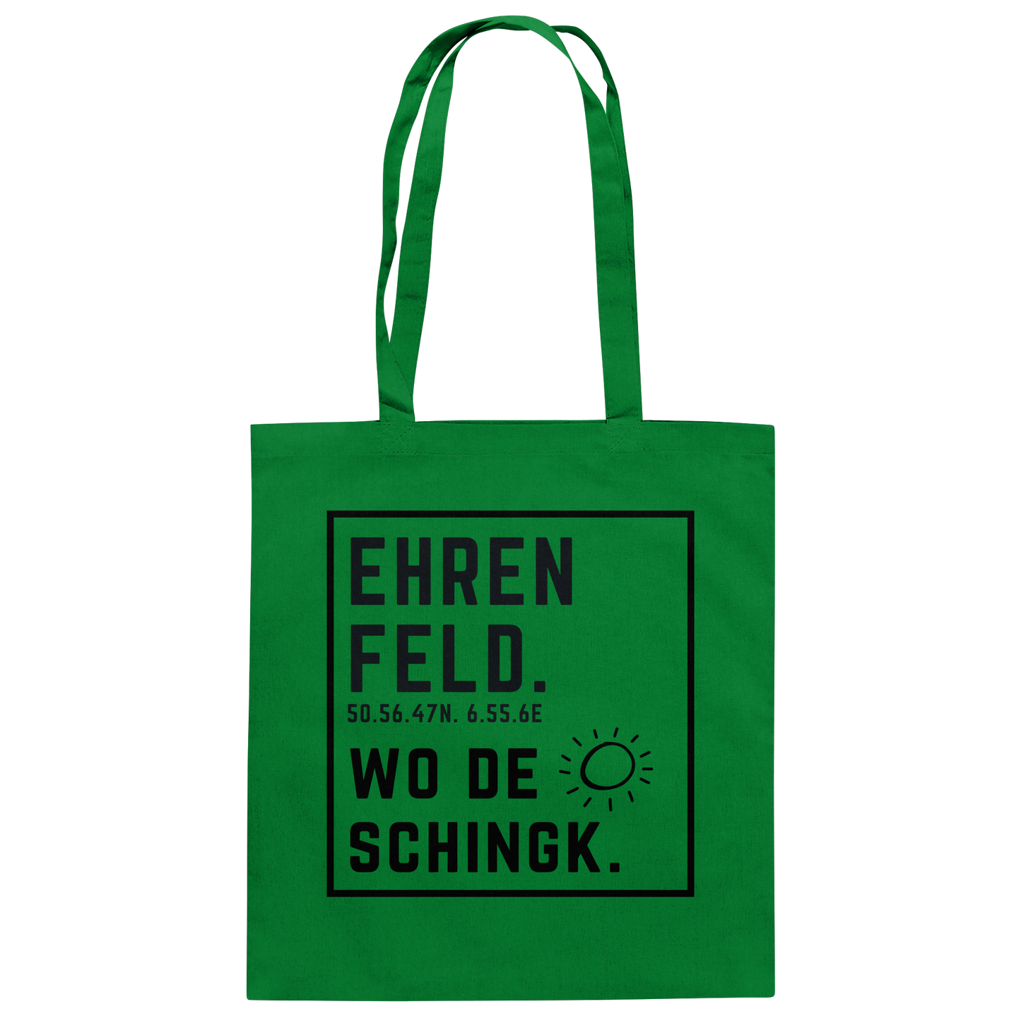 Wo de Sonn schingk - Ehrenfeld Druck - Accessoires - Baumwolltasche