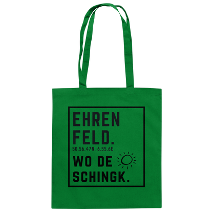 Wo de Sonn schingk - Ehrenfeld Druck - Accessoires - Baumwolltasche