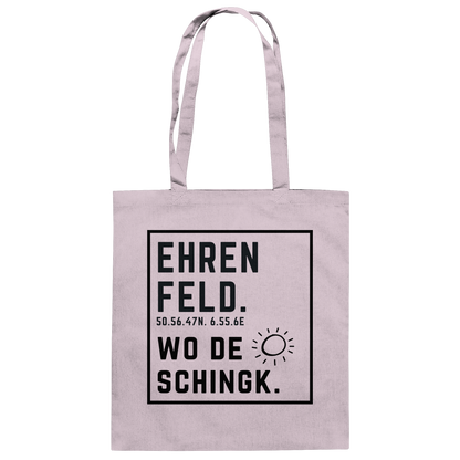 Wo de Sonn schingk - Ehrenfeld Druck - Accessoires - Baumwolltasche