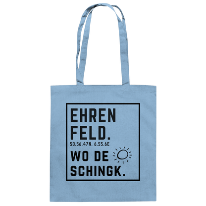 Wo de Sonn schingk - Ehrenfeld Druck - Accessoires - Baumwolltasche
