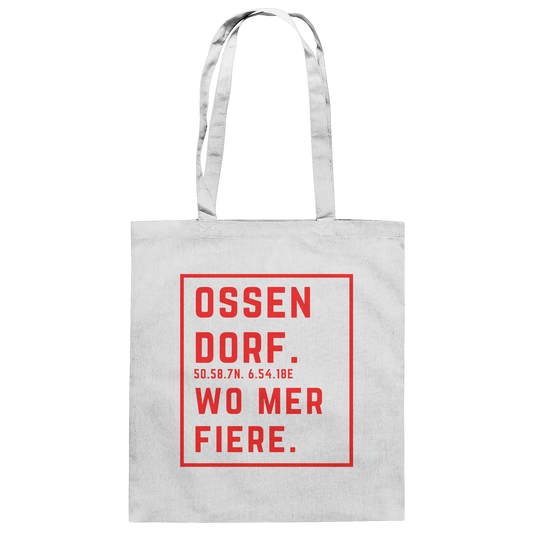 Ossendorf Fiere Druck - Baumwolltasche