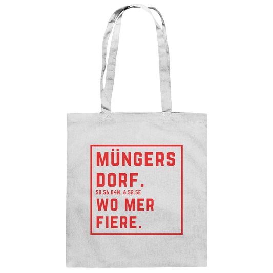 Müngersdorf Fiere Druck - Baumwolltasche