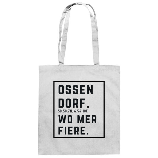Ossendorf Fiere Druck - Baumwolltasche