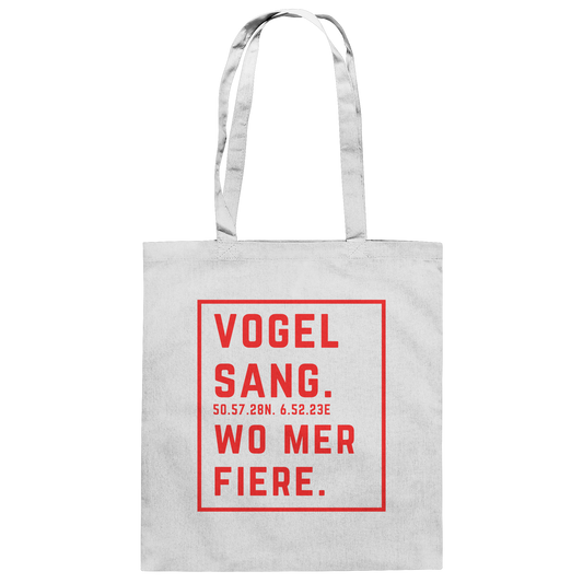 Vogelsang Fiere Druck - Baumwolltasche