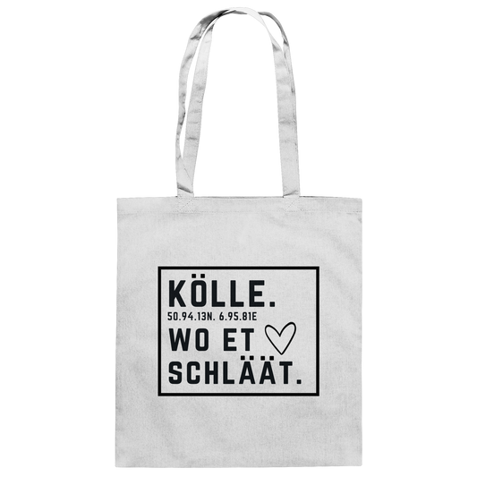 Kölle Hätz Druck - Baumwolltasche