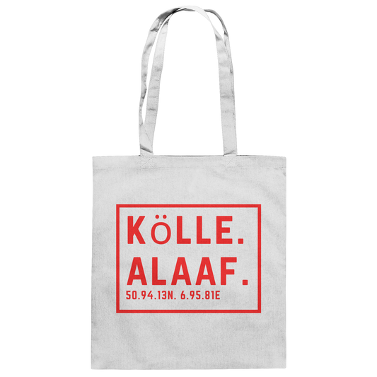 Kölle Alaaf Druck - Baumwolltasche