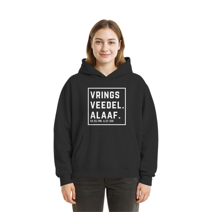 Vringsveedel Alaaf Druck - Fluffy Boxcut Hoodie
