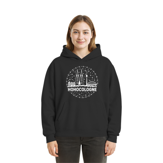 HOHOCologne Druck - Fluffy Boxcut Hoodie