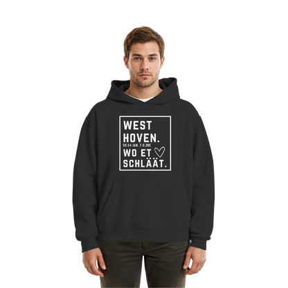 Westhoven Hätz Druck  - Fluffy Boxcut Hoodie