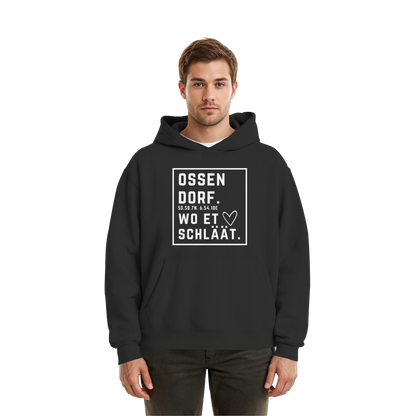 Ossendorf Hätz Druck - Fluffy Boxcut Hoodie