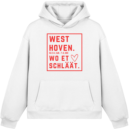 Westhoven Hätz Druck - Fluffy Boxcut Hoodie