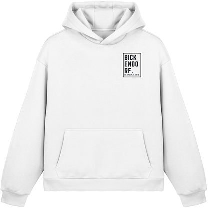 Bickendorf Koordinaten (kleiner Druck auf der Brust) - Fluffy Boxcut Hoodie