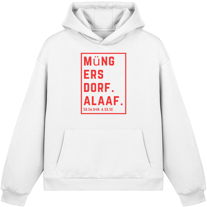 Müngersdorf Alaaf Druck  - Fluffy Boxcut Hoodie