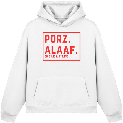 PorzAlaaf Druck - Fluffy Boxcut Hoodie