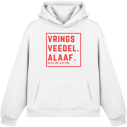 Vringsveedel Alaaf Druck - Fluffy Boxcut Hoodie