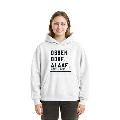 Ossendorf Alaaf Druck - Fluffy Boxcut Hoodie