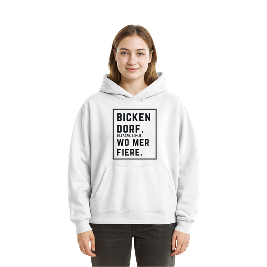 Bickendorf Fiere Druck - Fluffy Boxcut Hoodie