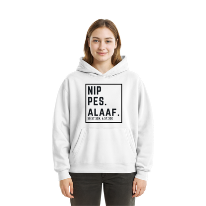 Nippes Alaaf Druck - Fluffy Boxcut Hoodie