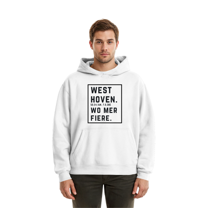 Westhoven Fiere Druck - Fluffy Boxcut Hoodie