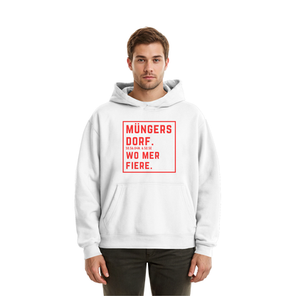 Müngersdorf Fiere Druck - Fluffy Boxcut Hoodie