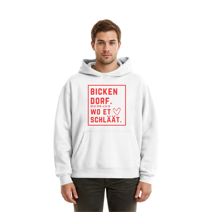 Bickendorf Hätz Druck  - Fluffy Boxcut Hoodie