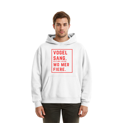 Vogelsang Fiere Druck - Fluffy Boxcut Hoodie