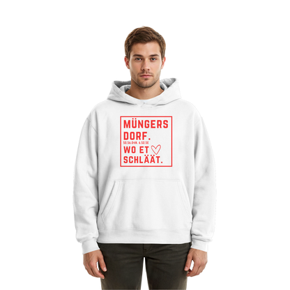Müngersdorf Hätz Druck - Fluffy Boxcut Hoodie