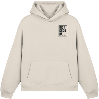 Bickendorf Koordinaten (kleiner Druck auf der Brust) - Fluffy Boxcut Hoodie