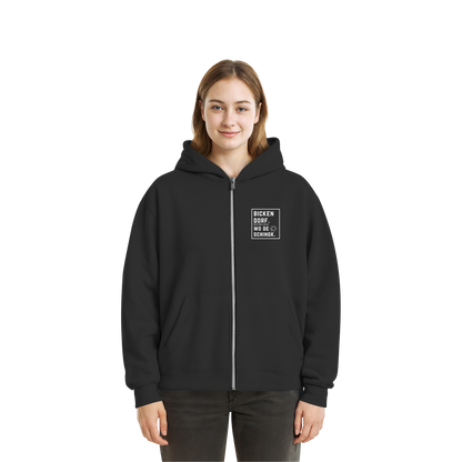 Wo de Sonn schingk - Bickendorf Druck - Fluffy Boxcut Zipper
