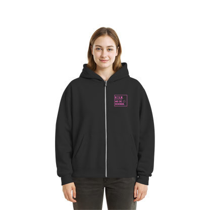 Wo de Sonn schingk - Köln Druck  - Fluffy Boxcut Zipper