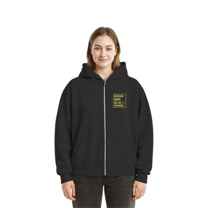 Wo de Sonn schingk - Bickendorf Druck - Fluffy Boxcut Zipper