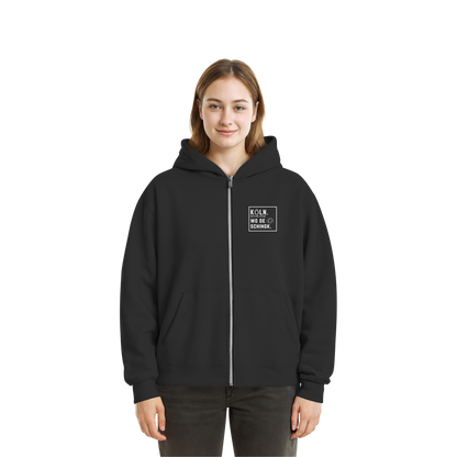 Wo de Sonn schingk - Köln Druck - Fluffy Boxcut Zipper
