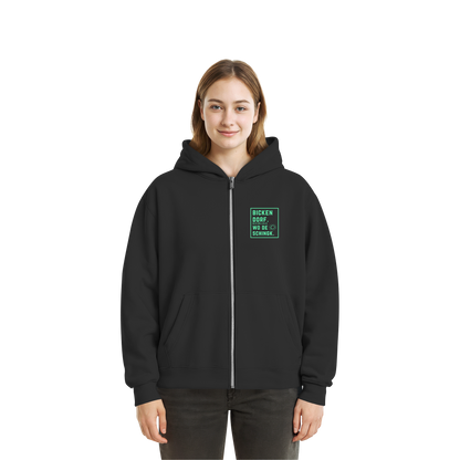 Wo de Sonn schingk - Bickendorf Druck - Fluffy Boxcut Zipper