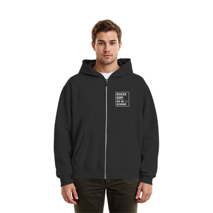 Wo de Sonn schingk - Bickendorf Druck - Fluffy Boxcut Zipper