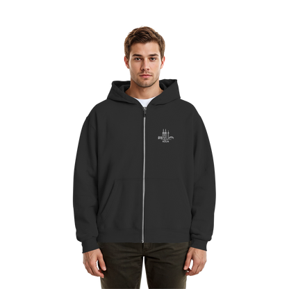 Köln Skyline Stick - Fluffy Boxcut Zipper