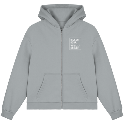 Wo de Sonn schingk - Bickendorf Druck - Fluffy Boxcut Zipper