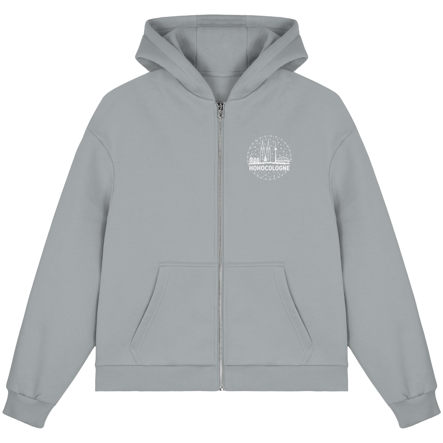 HOHOCologne Druck - Fluffy Boxcut Zipper