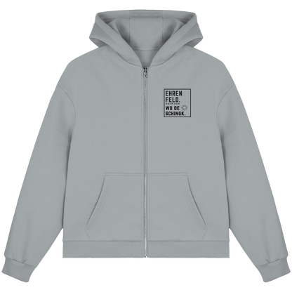 Wo de Sonn schingk - Ehrenfeld Druck  - Fluffy Boxcut Zipper
