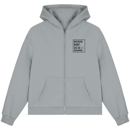 Wo de Sonn schingk - Bickendorf Druck  - Fluffy Boxcut Zipper